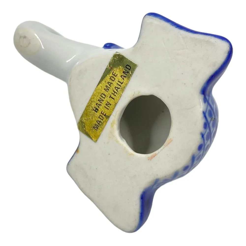 Ceramic Royal Indian Elephant Head Hook